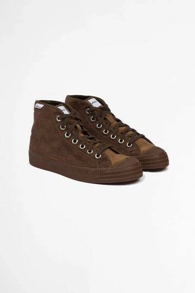 Novesta Star Dribble Cord Brown Brown Trainers 4 Novesta Star Dribble Cord Brown Brown Trainers