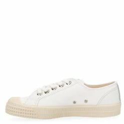 Novesta Star Master Contrast Trainer In White & Grey