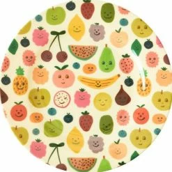 Rice by Rice Piatto Piano In Melamina Happy Fruits