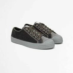 Novesta Star Master Cord Grey Grey Trainers