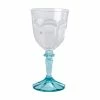 Rice by Rice Two Tone Acrylic Wine Glass In Mint 2 Rice by Rice Two Tone Acrylic Wine Glass In Mint