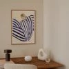 The Poster Club 30 x 40cm Sofia Lind Blue Stripe At Concorde