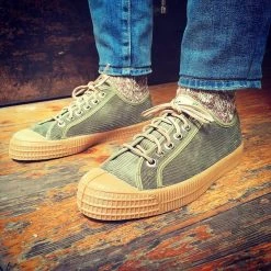 Novesta X Fresh Star Master Corduroy Shoes Military Green