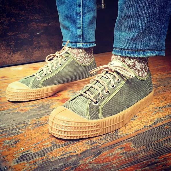 Novesta X Fresh Star Master Corduroy Shoes Military Green 4 Novesta X Fresh Star Master Corduroy Shoes Military Green