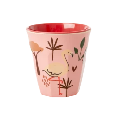 Rice by Rice Bicchiere In Melamina Giungla Rosa