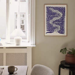 The Poster Club Linnéa Andersson Little Blue Print