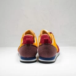 Novesta Pumpkin Multicolour Universal Works Marathon Felt Trainer