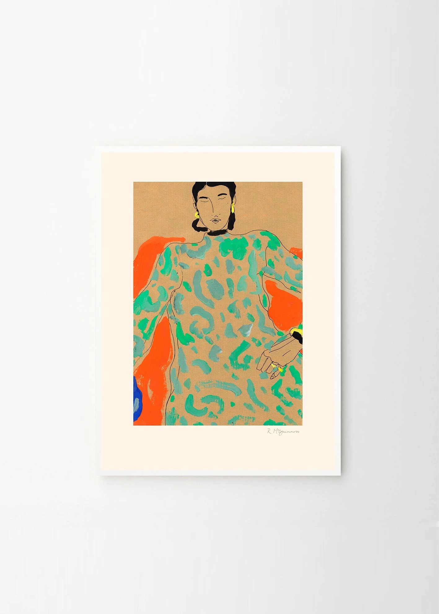 The Poster Club Rosie McGuinness, Pattern Top - 40x50cm 6 The Poster Club Rosie McGuinness, Pattern Top - 40x50cm