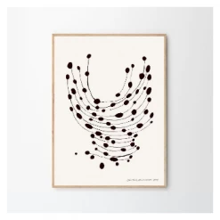 The Poster Club Leise Dich Abrahamsen, Dancing Dots - 40x50
