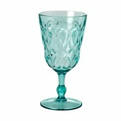 Rice by Rice Acrylic Wine Glass In Mint