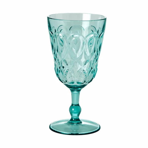 Rice by Rice Acrylic Wine Glass In Mint 3 Rice by Rice Acrylic Wine Glass In Mint