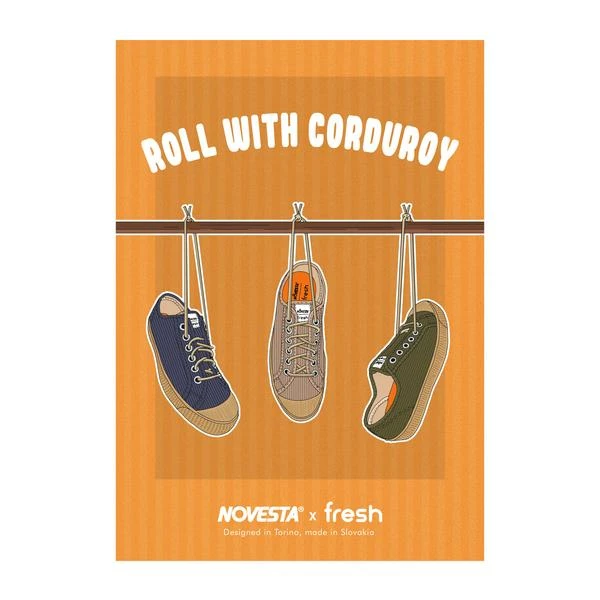 Novesta X Fresh Star Master Corduroy Shoes Military Green 5 Novesta X Fresh Star Master Corduroy Shoes Military Green