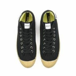 Novesta Star Dribble Hi Top Plimsoll Black Transparent