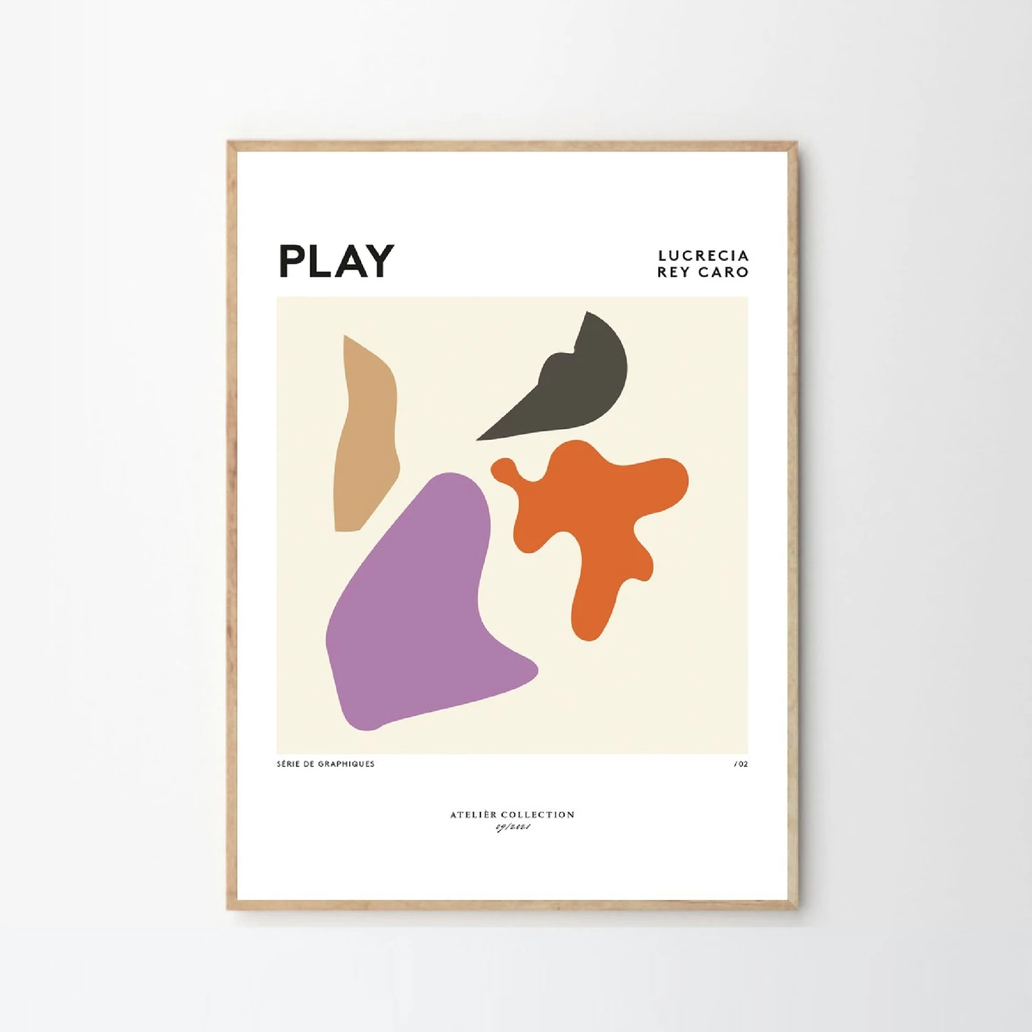 The Poster Club Lucrecia Rey Caro, Play - 50x70 3 The Poster Club Lucrecia Rey Caro, Play - 50x70