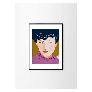 The Poster Club Jaron Su, Taiwanese Lady in 1950s Paris - 30x40cm 7 The Poster Club Jaron Su, Taiwanese Lady in 1950s Paris - 30x40cm