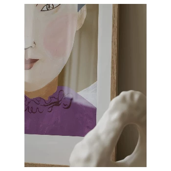 The Poster Club Jaron Su, Taiwanese Lady in 1950s Paris - 30x40cm 5 The Poster Club Jaron Su, Taiwanese Lady in 1950s Paris - 30x40cm