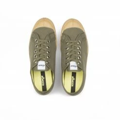 Novesta Star Master Plimsolls Sneakers (Military Green/Transparent)