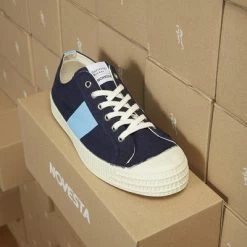 Novesta Navy Sky X Universal Works Star Master Uw Stripe