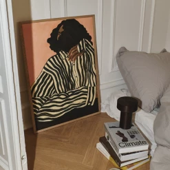 The Poster Club Serene Stripes Print | 30 X 40cm