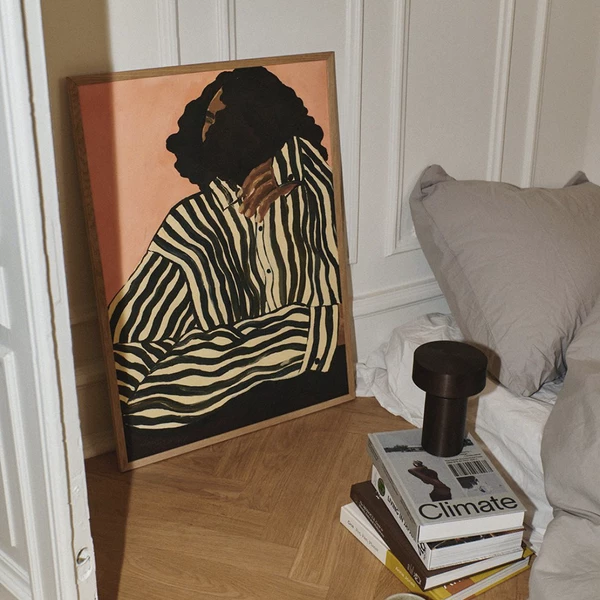 The Poster Club Serene Stripes Print | 30 X 40cm 3 The Poster Club Serene Stripes Print | 30 X 40cm