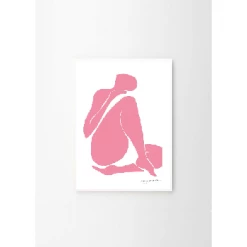 The Poster Club Tiny Stories, Mauve Intimacy - 30x40