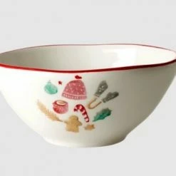 Rice by Rice Ciotola In Ceramica - Stampa Xmas