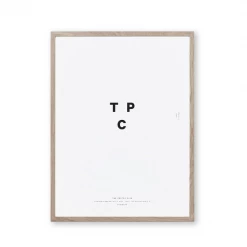 The Poster Club Solid Oak Frame, 30 x 40 cm