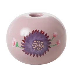 Rice by Rice Lavender Metal Candleholder