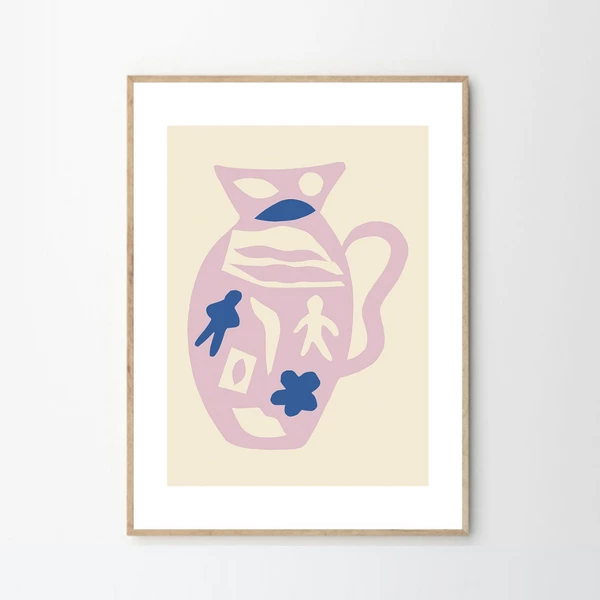 The Poster Club Amusant Vase Print | 30 X 40cm 3 The Poster Club Amusant Vase Print | 30 X 40cm