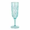 Rice by Rice Acrylic Champagne Flute In Mint