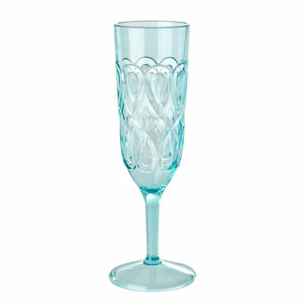 Rice by Rice Acrylic Champagne Flute In Mint 3 Rice by Rice Acrylic Champagne Flute In Mint