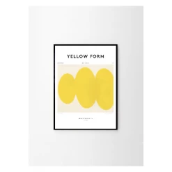 The Poster Club Emma Lawrenson, Yellow Form - 30x40 12 The Poster Club Emma Lawrenson, Yellow Form - 30x40