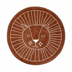 Rice by Rice Lion Face Rug