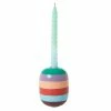 Rice by Rice Striped Candle Holder
