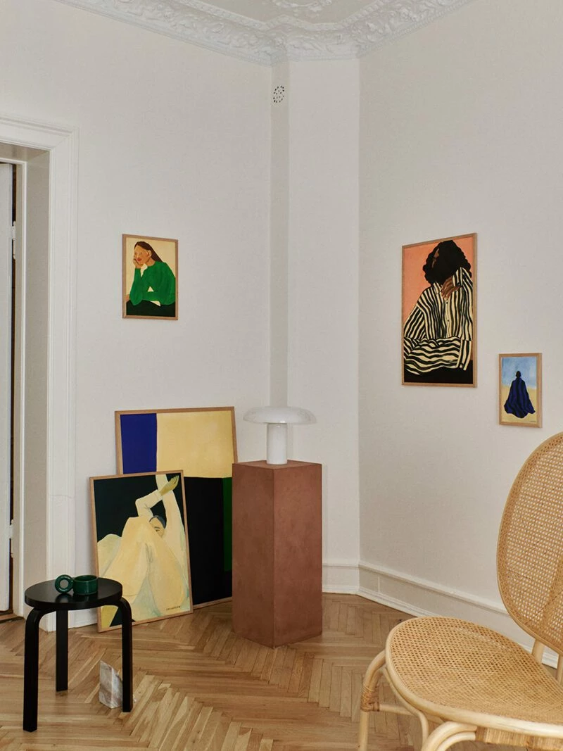 The Poster Club Hanna Peterson Serene Stripes Print - 30x40cm 7 The Poster Club Hanna Peterson Serene Stripes Print - 30x40cm