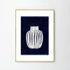 The Poster Club Ana Frois, Blue Vase - 30x40cm
