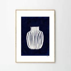 The Poster Club Ana Frois, Blue Vase - 30x40cm