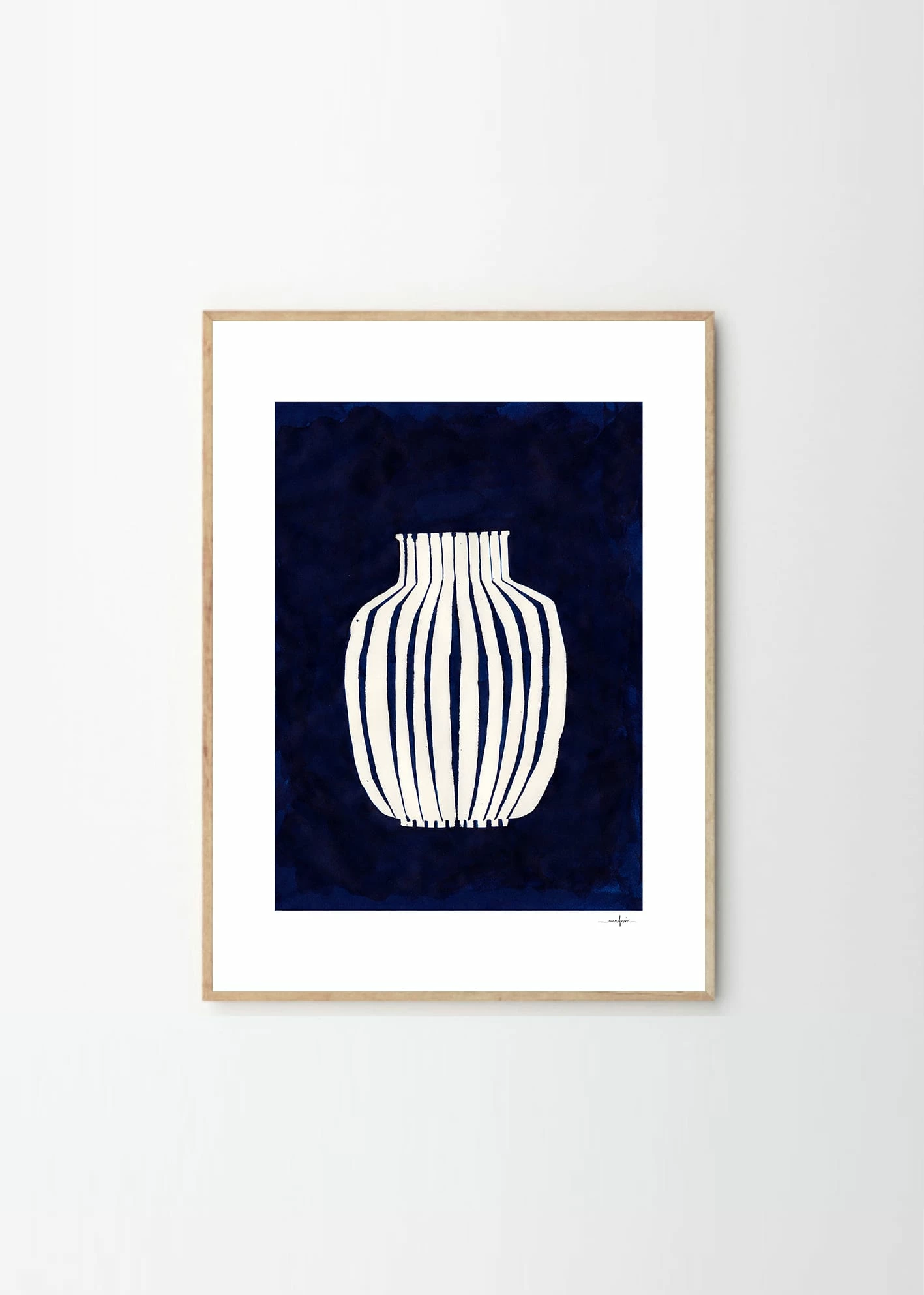 The Poster Club Ana Frois, Blue Vase - 30x40cm 3 The Poster Club Ana Frois, Blue Vase - 30x40cm