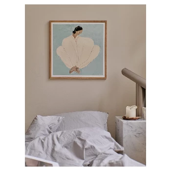 The Poster Club Sofia Lind, Meet me at Jaures - 50x50cm 4 The Poster Club Sofia Lind, Meet me at Jaures - 50x50cm