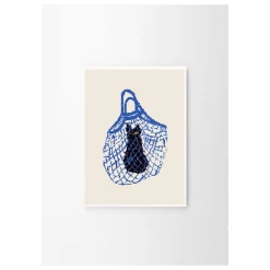 The Poster Club Chloe Purpero Johnson, The Cats in the Bag - 40x50cm