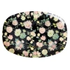 Rice by Rice Dark Rose Print Melamine Tray