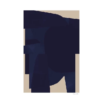 The Poster Club Berit Mogensen Lopez, Blue - 50x70cm 6 The Poster Club Berit Mogensen Lopez, Blue - 50x70cm