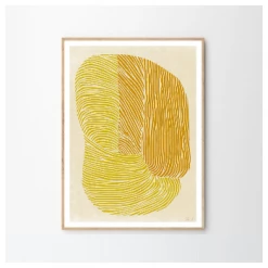 The Poster Club Rebecca Hein, Yellow Reef - 50x70