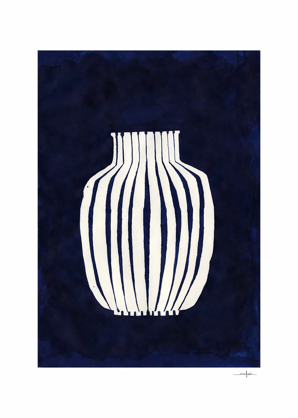 The Poster Club Ana Frois, Blue Vase - 30x40cm 8 The Poster Club Ana Frois, Blue Vase - 30x40cm