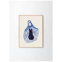 The Poster Club Chloe Purpero Johnson, The Cats in the Bag - 40x50cm