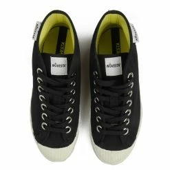 Novesta Star Dribble High Top Trainer In Black