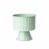 Rice by Rice Sage Green Flower Pot