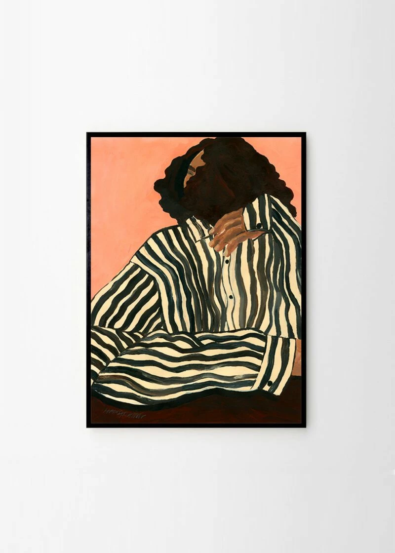 The Poster Club Hanna Peterson Serene Stripes Print - 30x40cm 6 The Poster Club Hanna Peterson Serene Stripes Print - 30x40cm