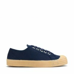 Novesta Star Master Plimsolls Sneakers (Navy/Transparent)