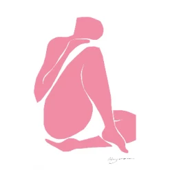 The Poster Club Tiny Stories, Mauve Intimacy - 30x40